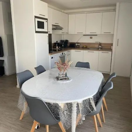 Spacieux Avec Terrasse Et Parking, En Centre-ville, 3 Chambres, Ideal Famille - Fr-1-482-116 Apartman Fort-Mahon-Plage
